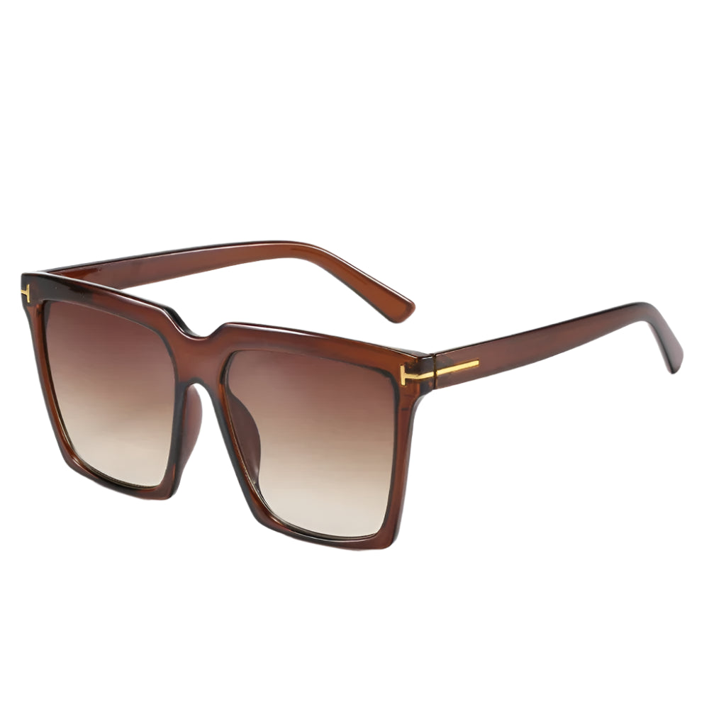Avanti Oversized Square Sunglasses – Gradient Lens Fashion Shades for Women