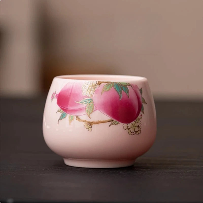 Petal & Plum Ceramic Tea Cup Collection