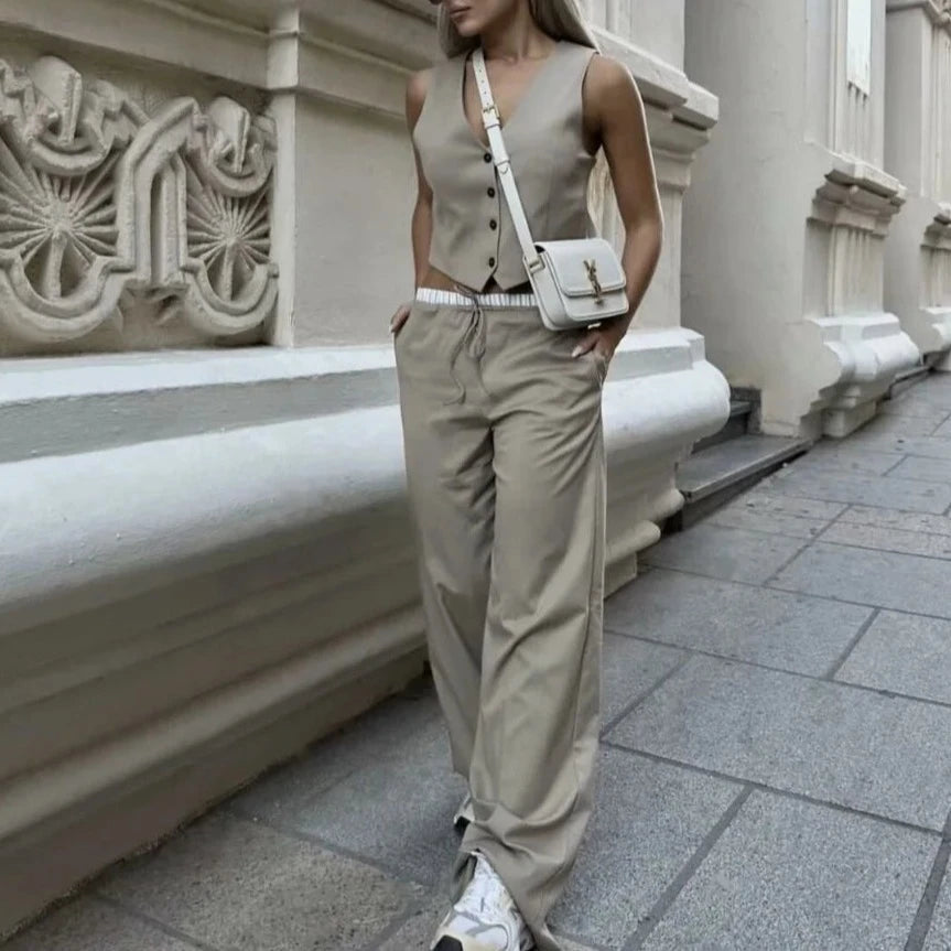 Vestique Waistcoat Co-ord Set
