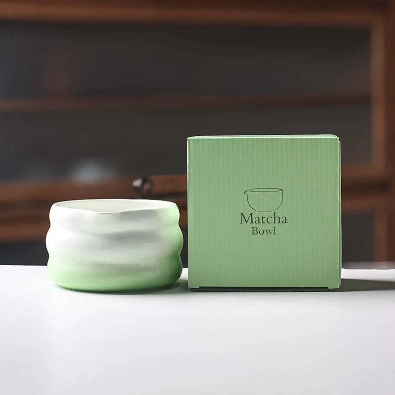 Traditional Matcha Tea Set – Japanese Ceremony Kit with Whisk, Bowl & Accessories | Available in Multiple Colours & Set Sizes