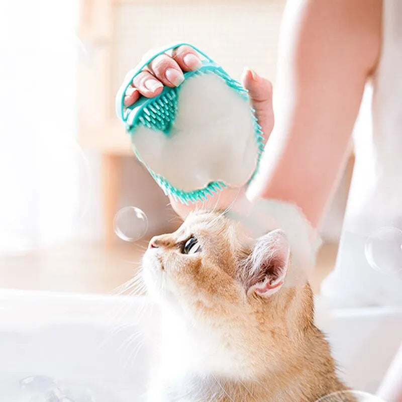 Pet Bathing Brush & Massager