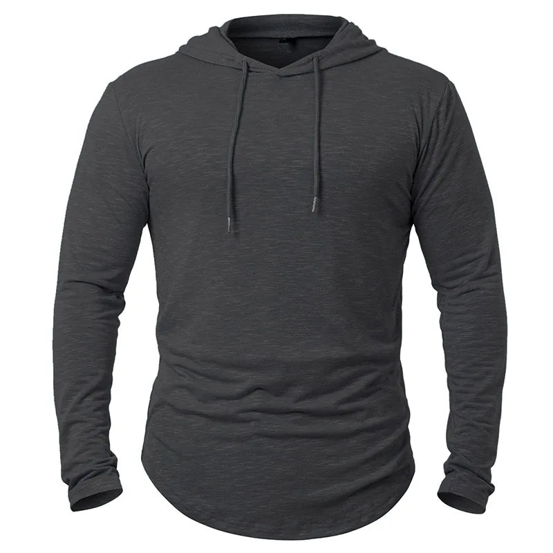 Men's Lightweight Long-Sleeve Hoodie