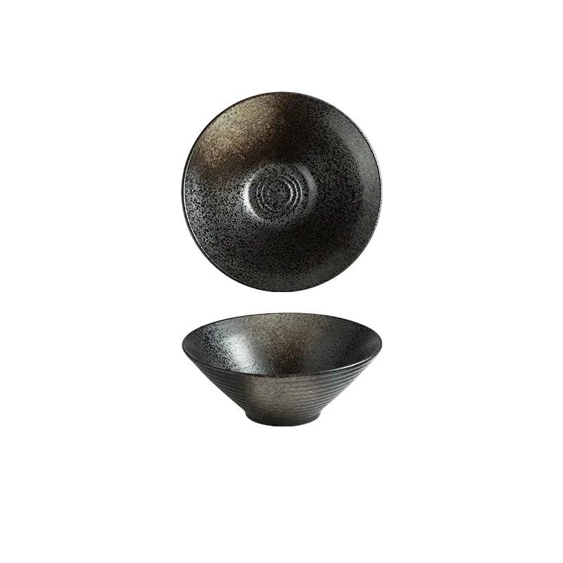 Kazumi Ceramic Ramen Bowls – Japanese Style Noodle Bowls, Large Soup Bowls, Dinnerware Collection