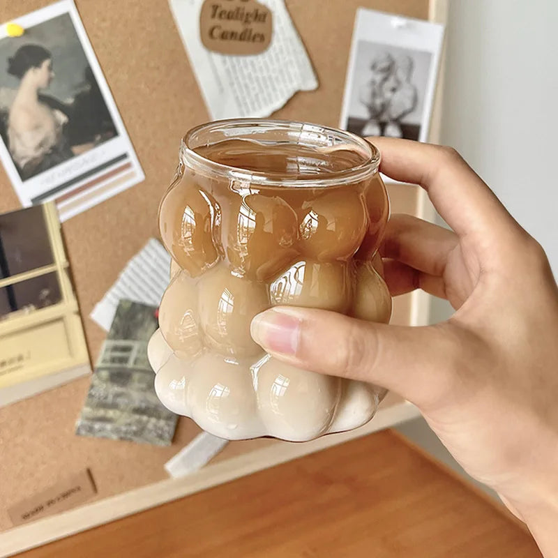 Lunaro Bubble Mug & Tumbler – Heat Resistant Glass