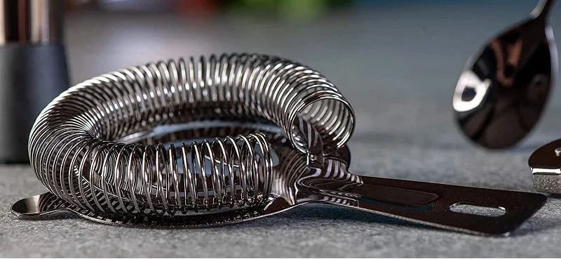 Cocktail Shaker 10-Piece Set with Bamboo Stand – Stainless Steel Mixology Bar Kit for Home Entertaining & Bartending