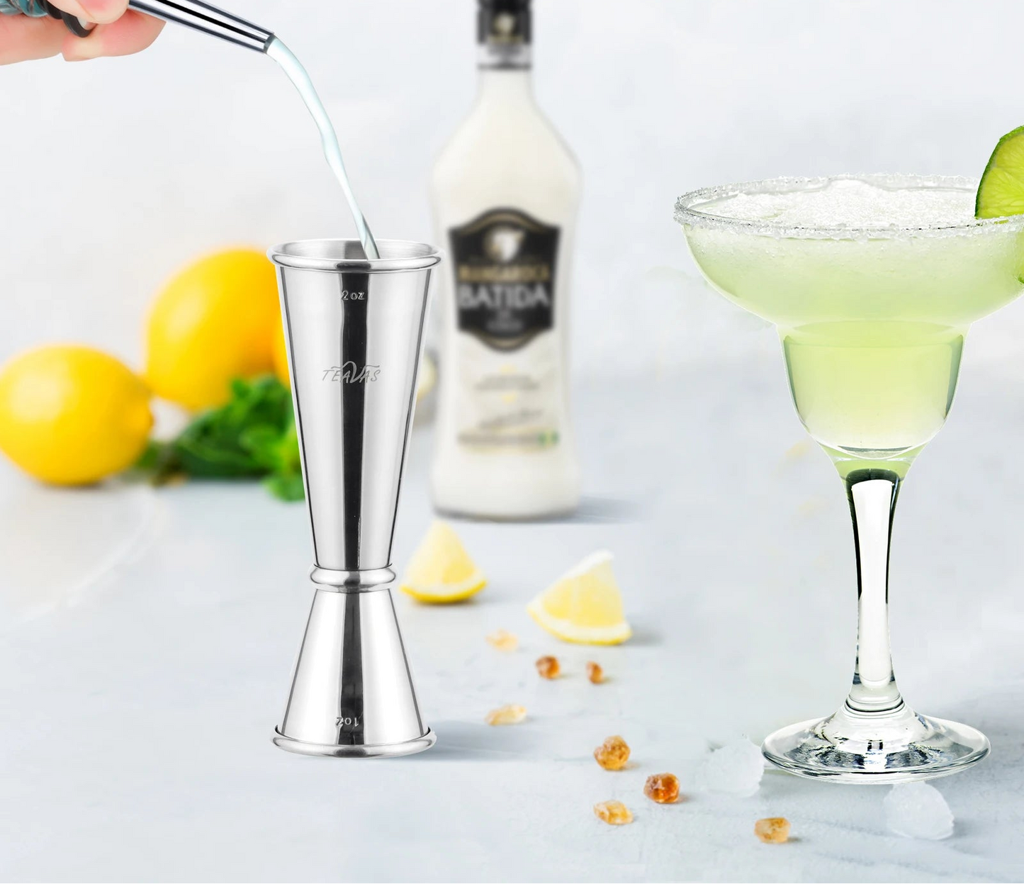 Cocktail Shaker & Mixology Set with Stand – 13 & 25 Piece Stainless Steel Bar Tools