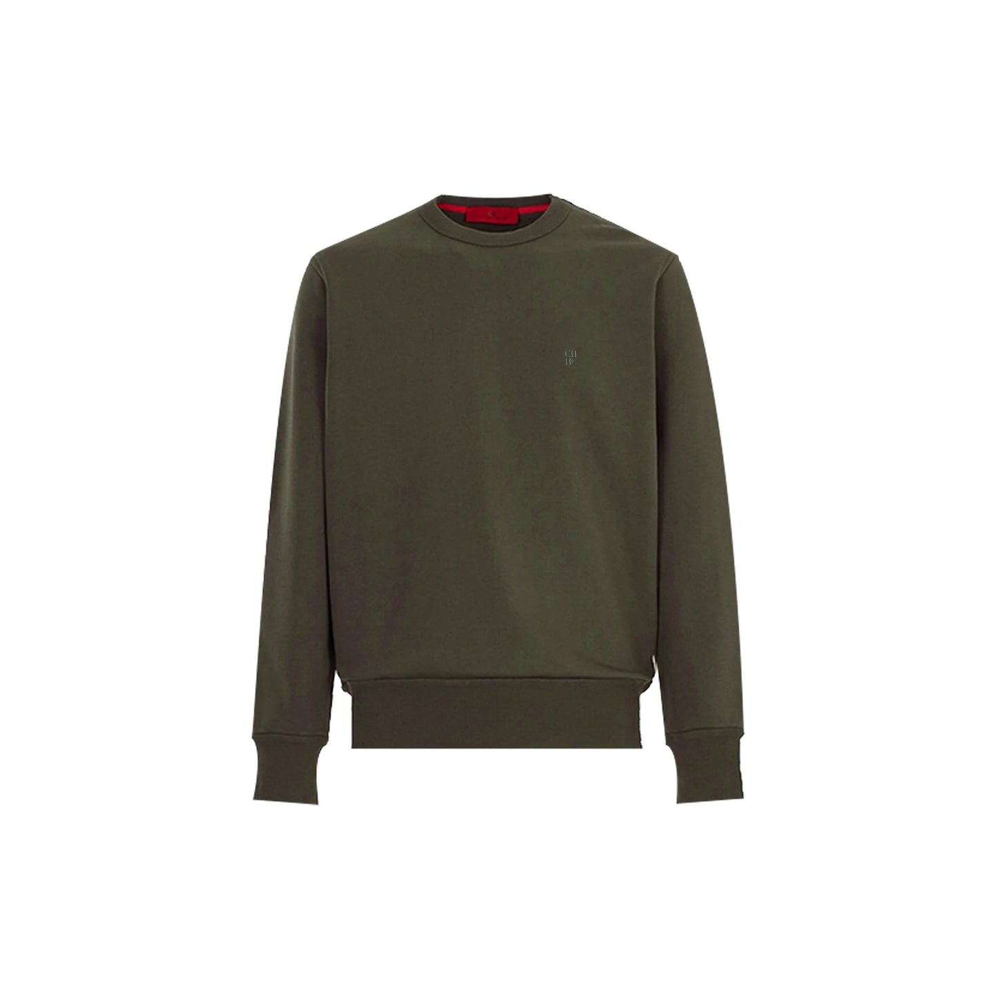 Men's Crew Neck Sweatshirt, Classic Long Sleeve Pullover