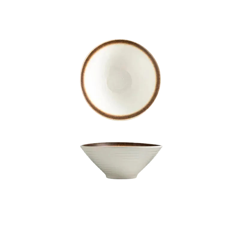 Kazumi Ceramic Ramen Bowls – Japanese Style Noodle Bowls, Large Soup Bowls, Dinnerware Collection
