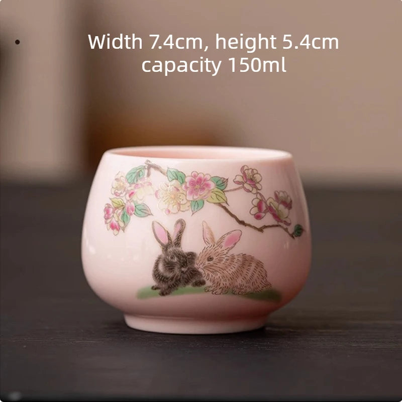 Petal & Plum Ceramic Tea Cup Collection