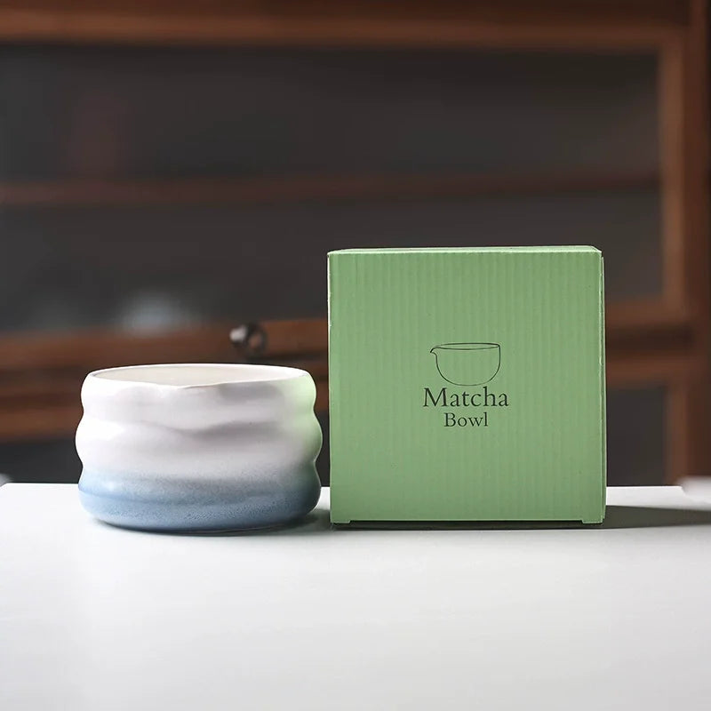 Traditional Matcha Tea Set – Japanese Ceremony Kit with Whisk, Bowl & Accessories | Available in Multiple Colours & Set Sizes