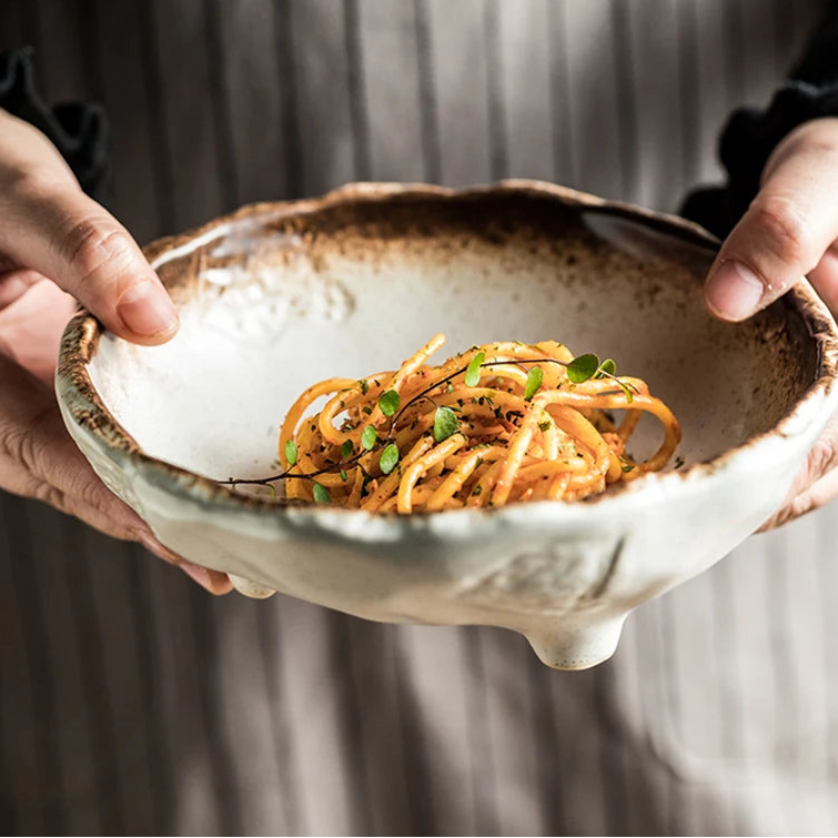 Mizuno Ceramic Serving Bowl – Sashimi, Sushi, Dessert & Appetiser Bowl