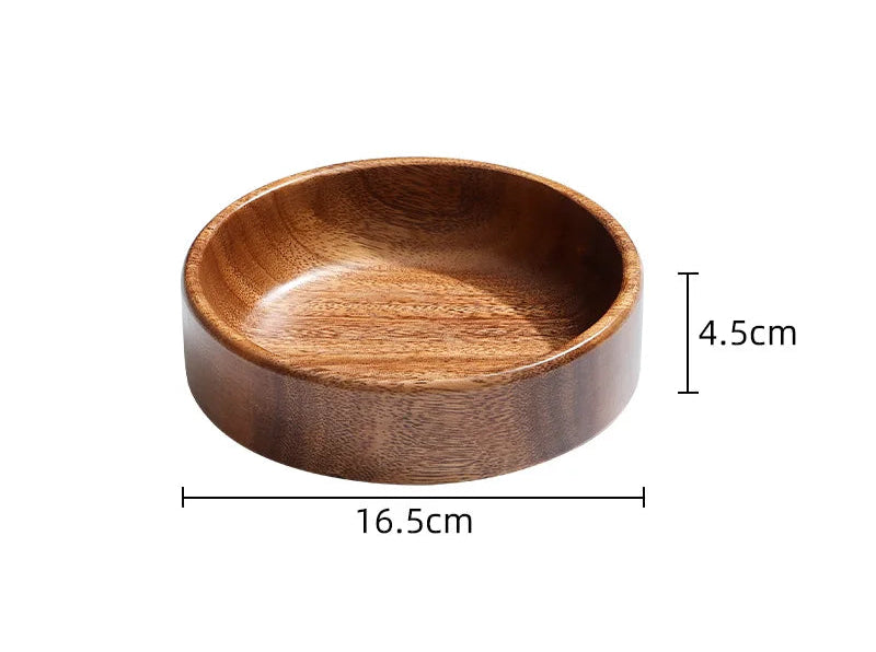 Natural Wooden Serving Trays – Solid Wood Snack, Tea & Breakfast Platters in Multiple Shapes & Sizes