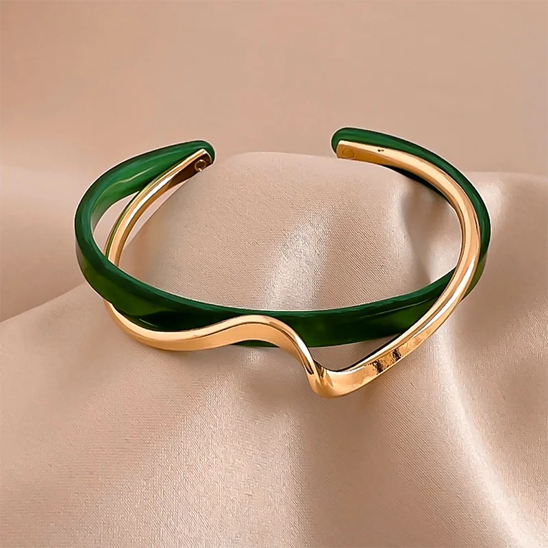Wave Cuff Bracelet