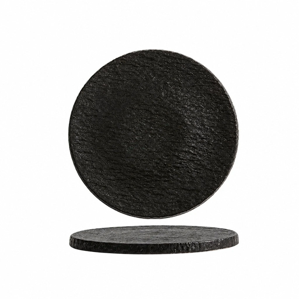 Ishikawa Stone-Effect Ceramic Serving Plate – Steak, Sushi & Dessert Plate