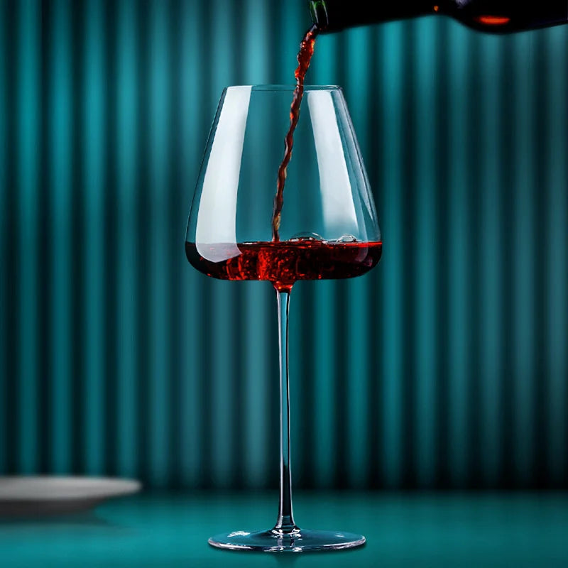 Modern Stemmed Wine Glasses – Crystal Wine Glass, Elegant Dining & Bar Glassware