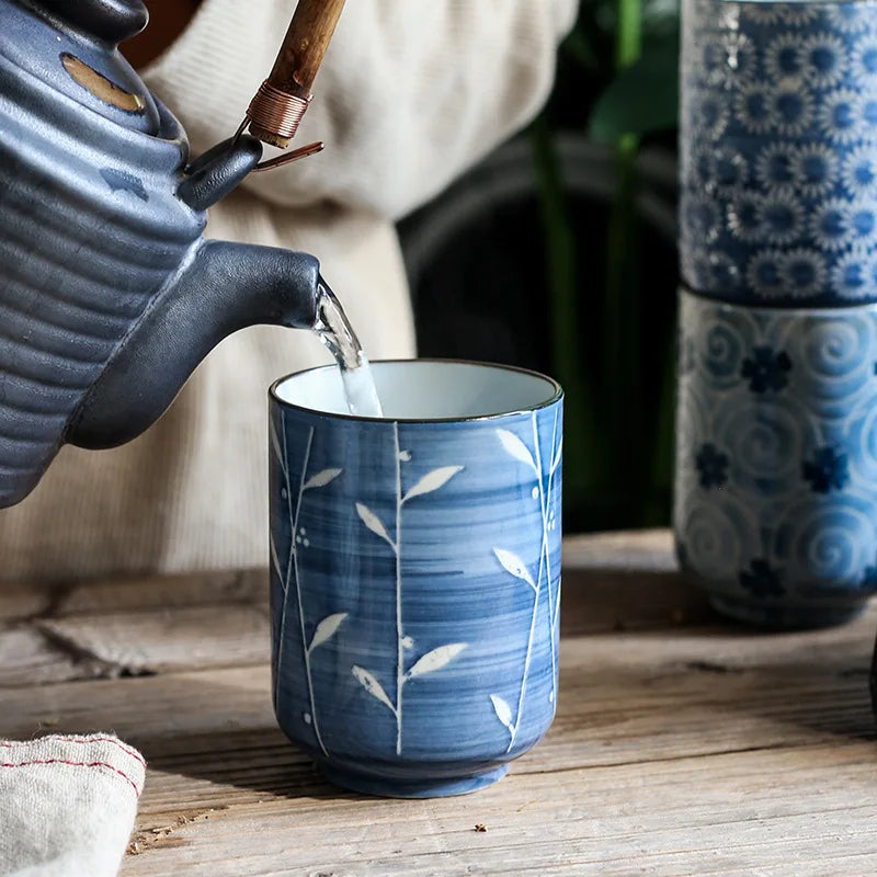 Wren Painted Tea Cup – Vintage Floral Design