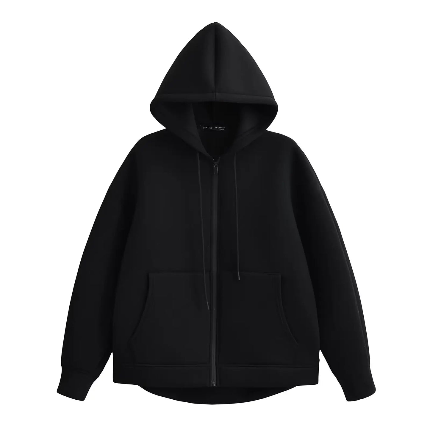 Rebel Zip-Up Hoodie-Casual Streetwear Hoodie for Everyday Wear