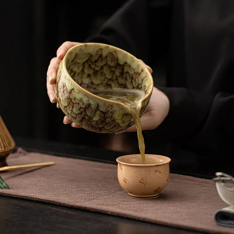 Kiyora 8 Piece Japanese Matcha Tea Set – Traditional Matcha Gift Set with Bowl, Bamboo Whisk and Accessories