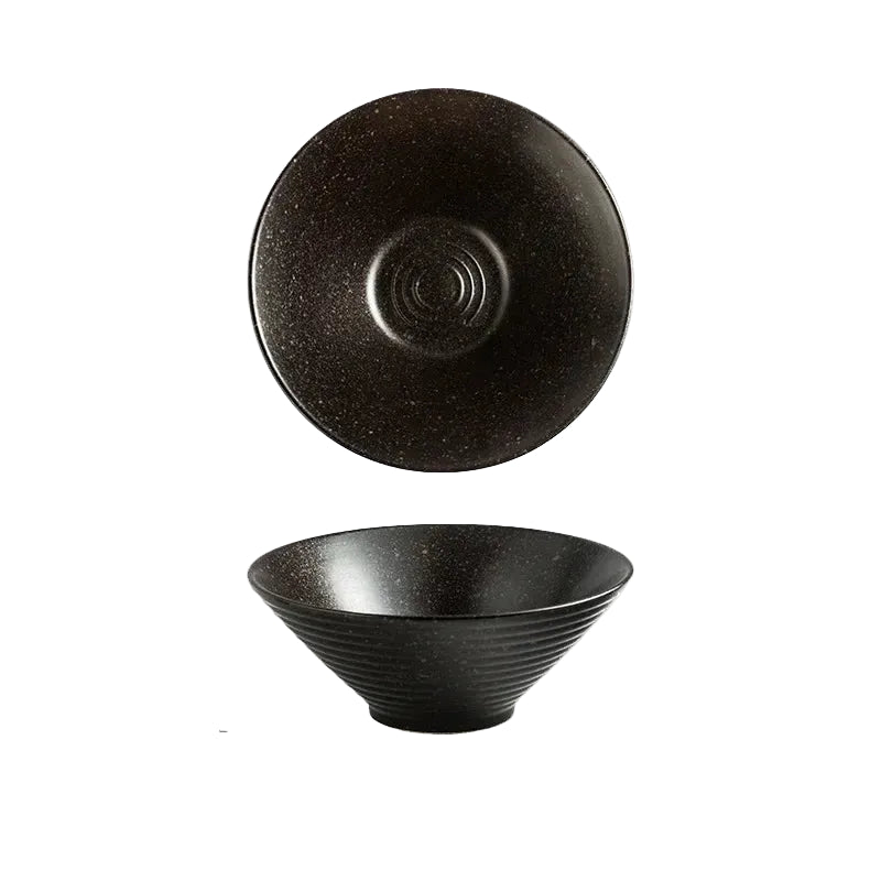 Kazumi Ceramic Ramen Bowls – Japanese Style Noodle Bowls, Large Soup Bowls, Dinnerware Collection