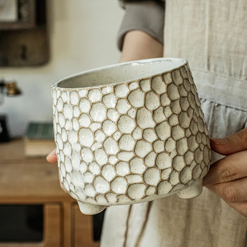 Terra Ceramic Utensil Holder – Kitchen Storage Jar