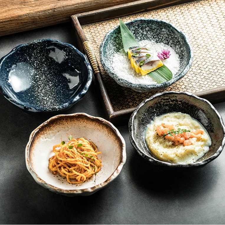 Mizuno Ceramic Serving Bowl – Sashimi, Sushi, Dessert & Appetiser Bowl