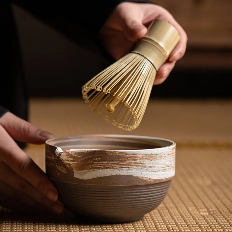 Kuroya Japanese-Style Matcha Gift Set – 8 Piece Ceramic Matcha Whisk S ...