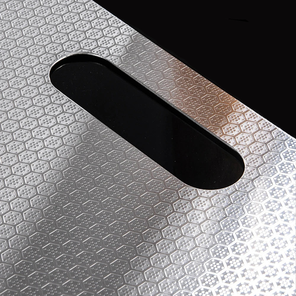 Stainless Steel Chopping Board – Durable Non-Porous Cutting Board for Meat, Vegetables & Fruit Prep