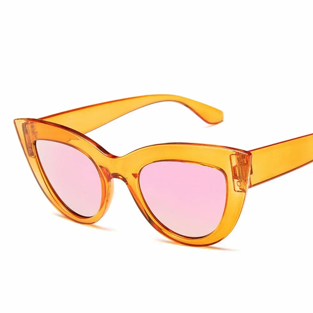 Aria Black Cat Eye Sunglasses – Bold Women’s UV Summer Eyewear