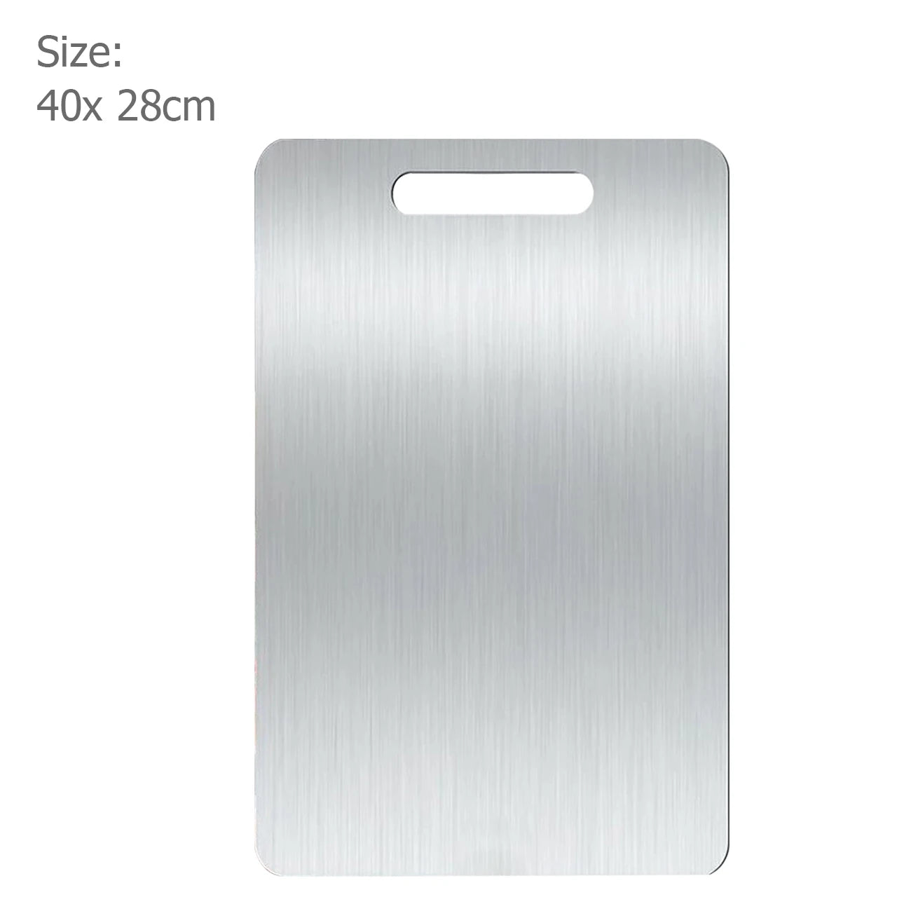 Stainless Steel Chopping Boards – Non-Slip, Hygienic Food Prep Boards in Round & Rectangular Styles