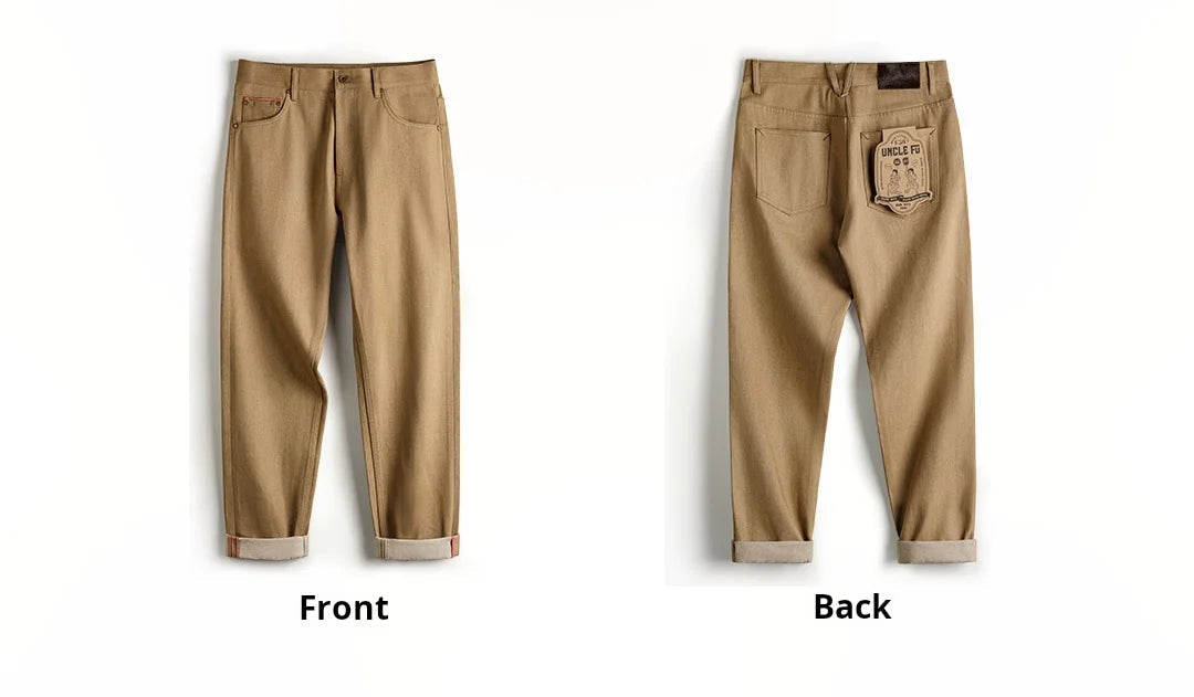 Clayborne Straight Leg Jeans – Men’s Regular Fit Casual Denim