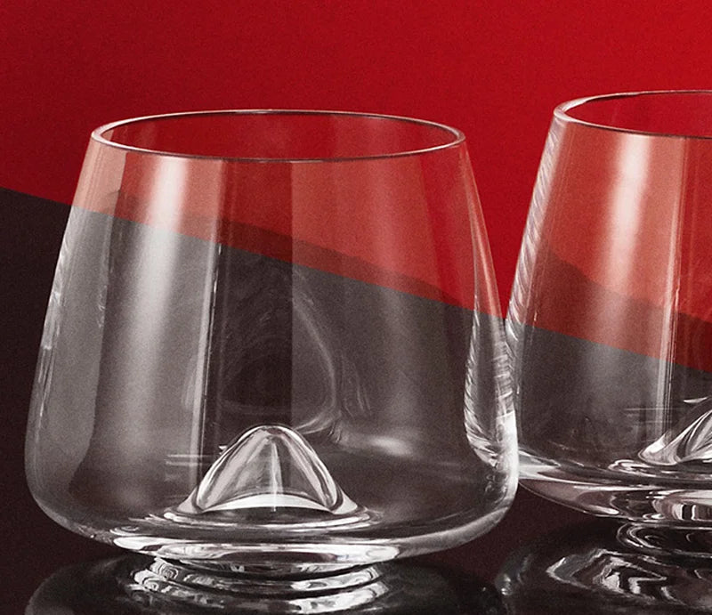 Montelle Mountain Base Crystal Whisky Glass Set