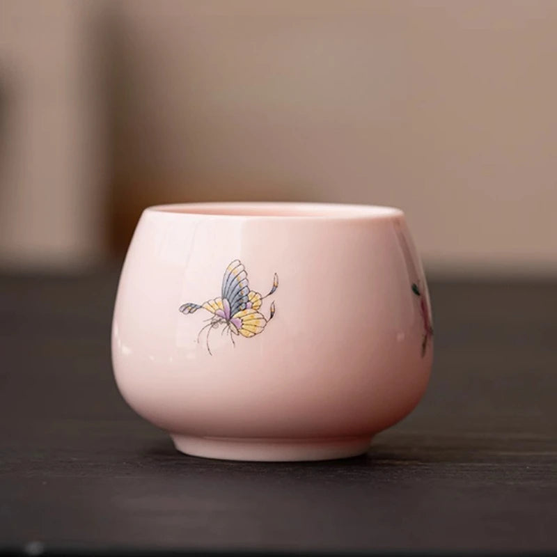 Petal & Plum Ceramic Tea Cup Collection