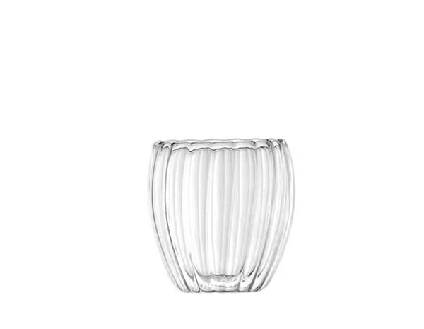 Prism Double Wall Glass Tea & Coffee Cup Collection – Insulated Tea, Latte & Espresso Glass Mug