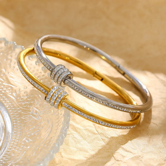 Three Tier Diamond Bracelet