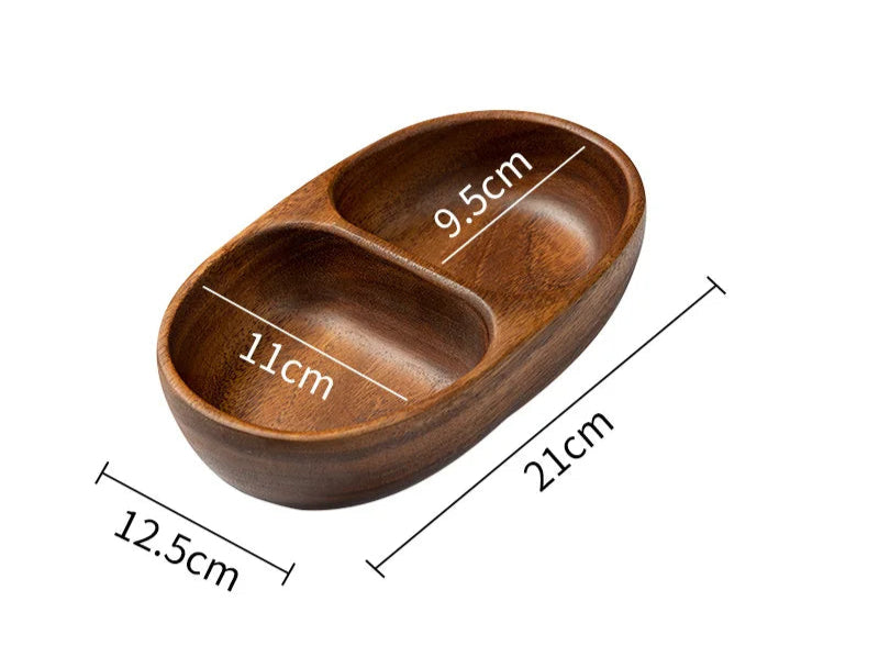 Natural Wooden Serving Trays – Solid Wood Snack, Tea & Breakfast Platters in Multiple Shapes & Sizes