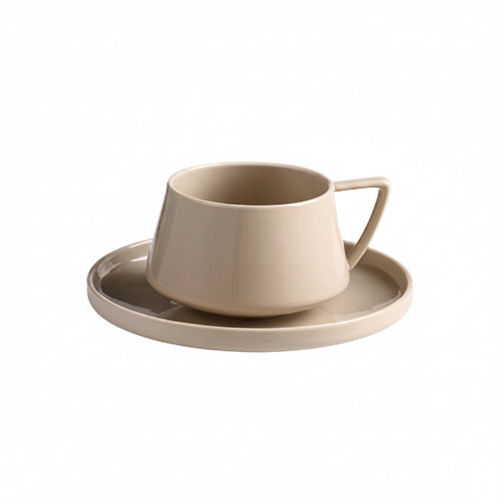 Brisa Ceramic Coffee And Tea Cup Saucer Set