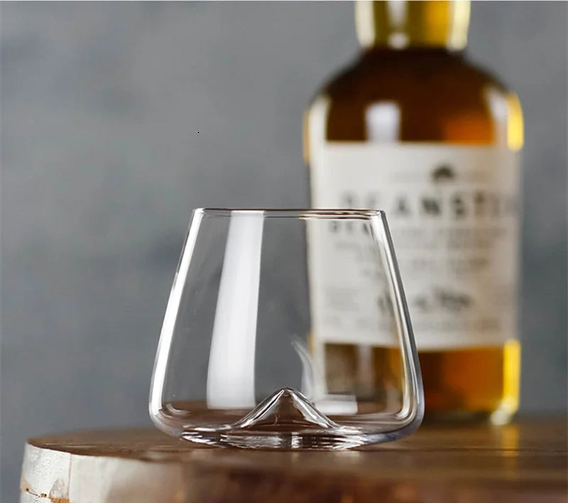 Montelle Mountain Base Crystal Whisky Glass Set