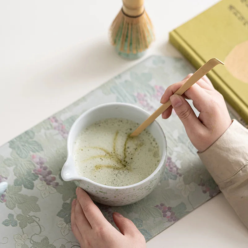 Aomi Matcha Gift Set – 5 Piece Japanese Matcha Whisk Set with Bowl, Scoop, Sifter & Accessories