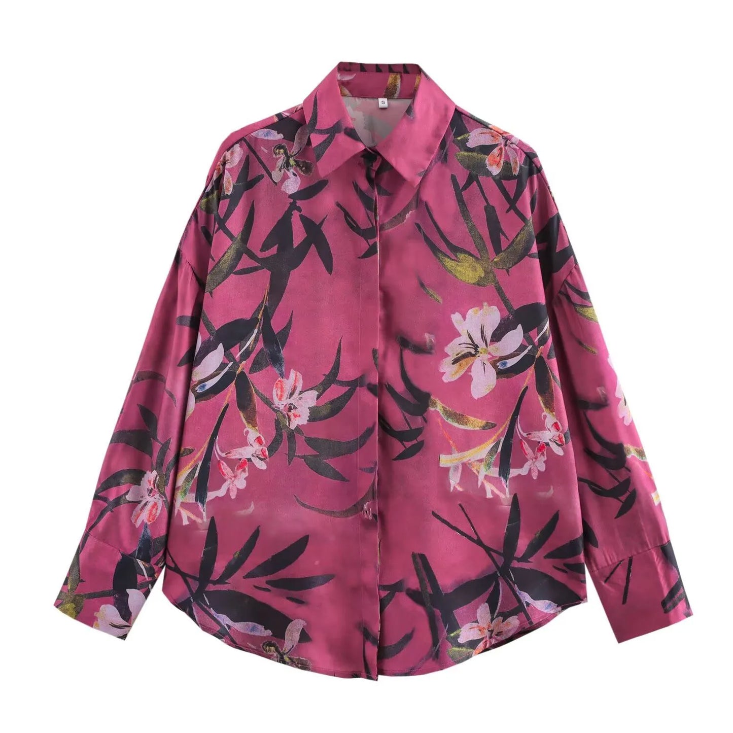 Amelia Floral Long Sleeve Blouse – Timeless Floral Daywear for Spring & Summer