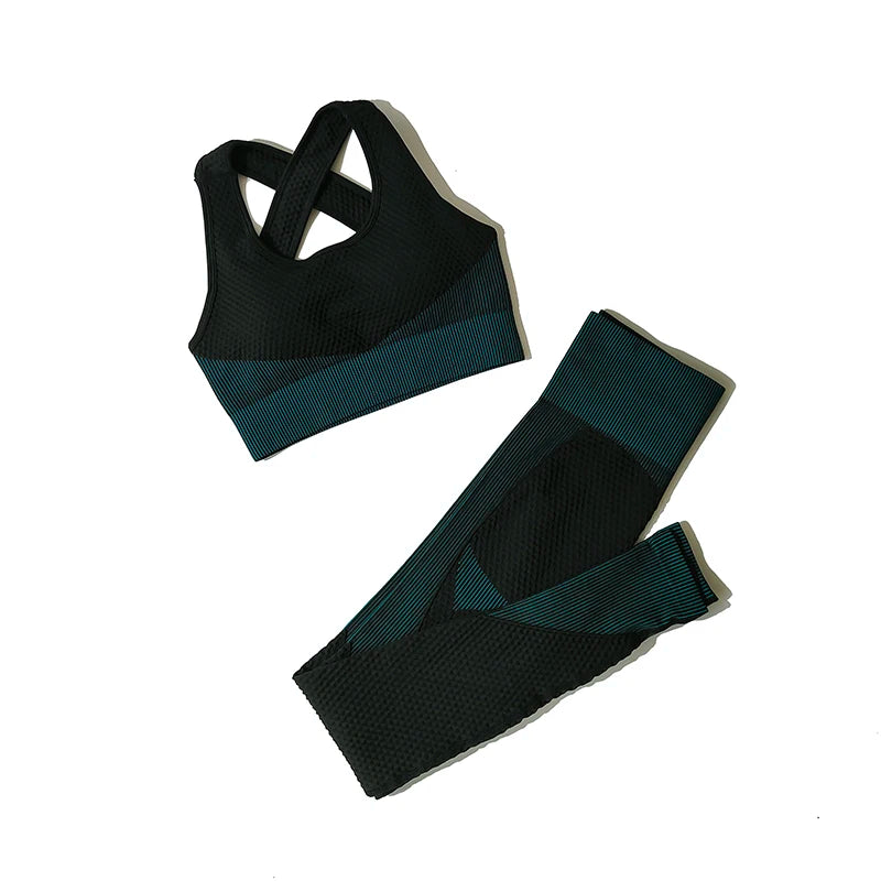 Women's Activewear Collection: Textured Yoga Sets