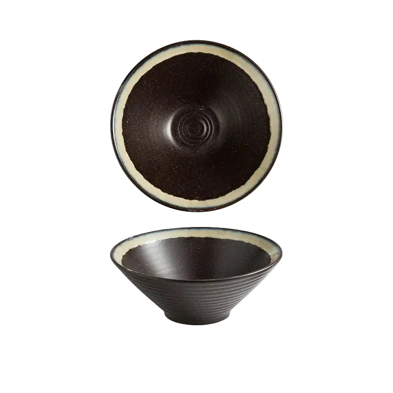 Kazumi Ceramic Ramen Bowls – Japanese Style Noodle Bowls, Large Soup Bowls, Dinnerware Collection