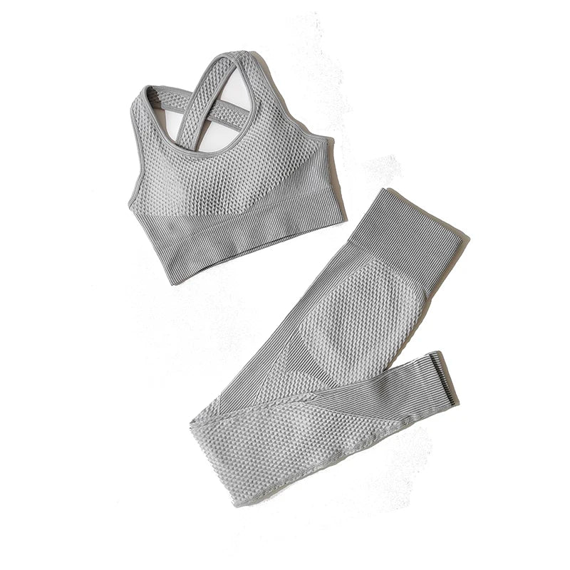 Women's Activewear Collection: Textured Yoga Sets