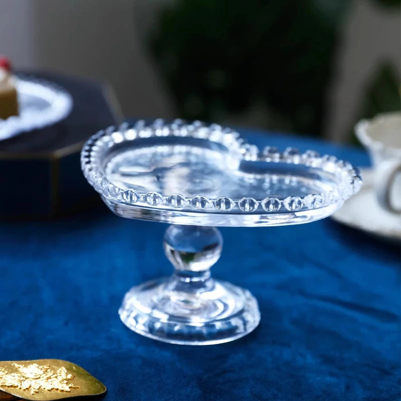 Maison Glass Cake Stand Collection – Dessert, Fruit & Afternoon Tea Serving Stand