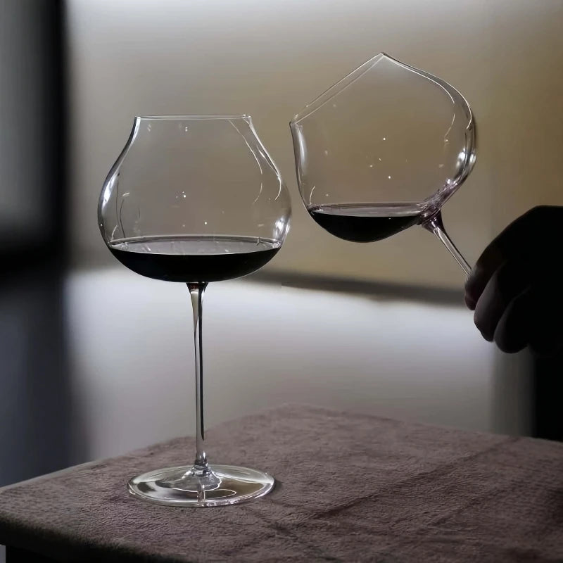 Aurevino Stemmed Wine Glasses – Elegant Large Bowl Glassware for Red & White Wine