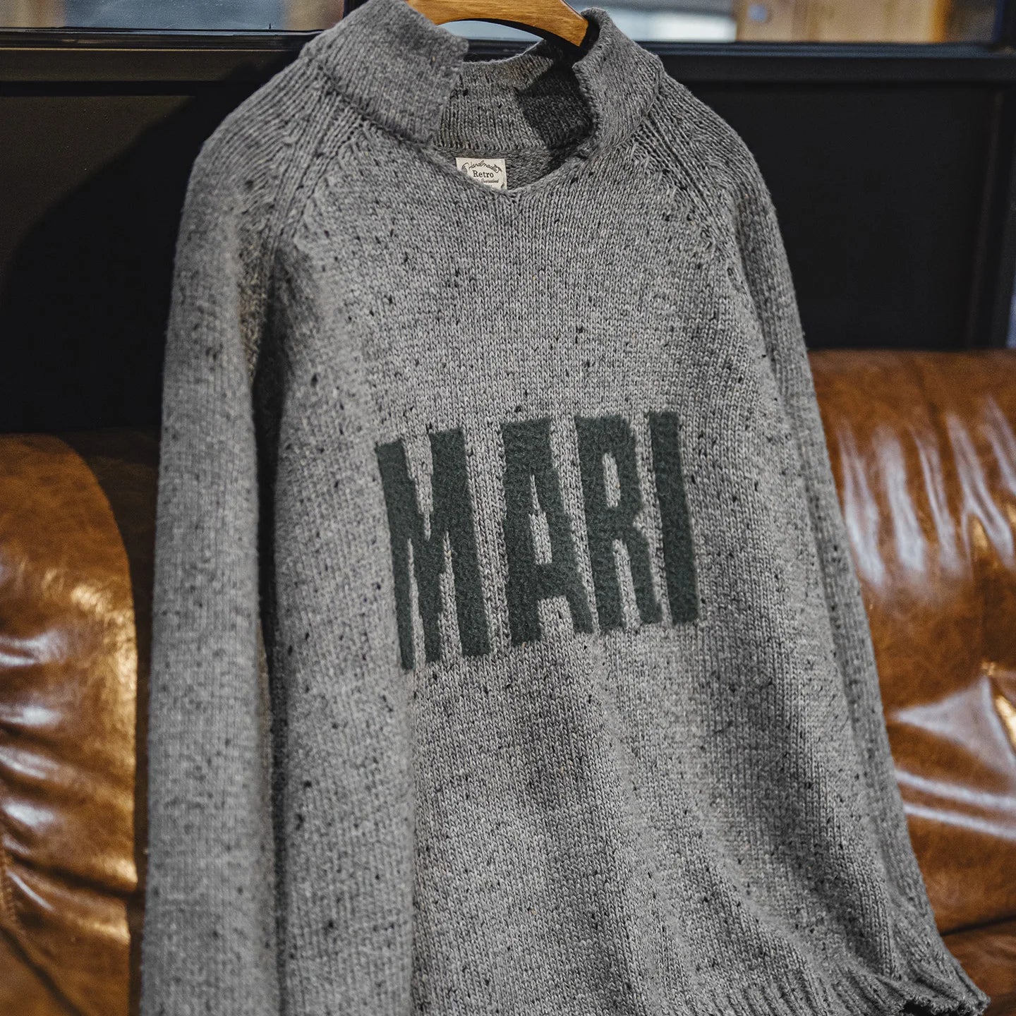 Brenwick Grey V-Neck Knitted Jumper – Men’s Textured Knitwear Pullover