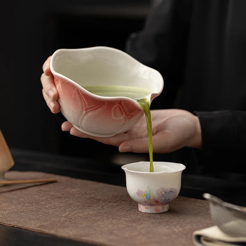 Hasu Lotus Matcha Tea Set – Japanese-Style Lotus Matcha Bowl Set with Traditional Matcha Accessories