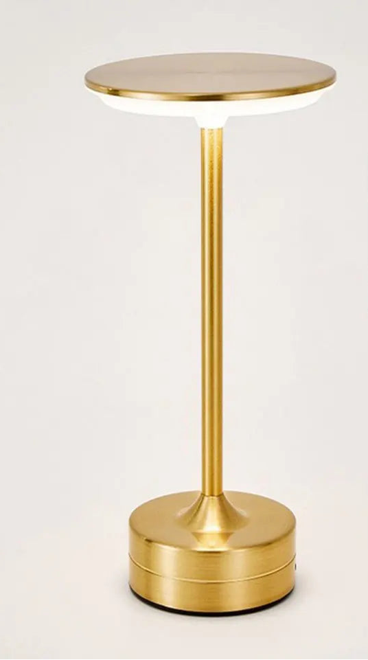 Cordless Metal Table Lamp – Modern LED Touch Control Desk, Dinner Table & Bedside Light