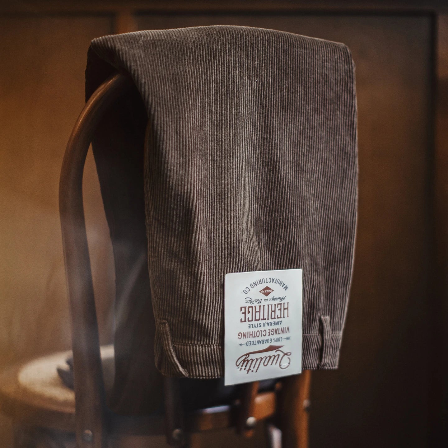 Ashcroft Corduroy Cargo Trousers – Straight Leg Men’s Cord Trousers in 100% Cotton