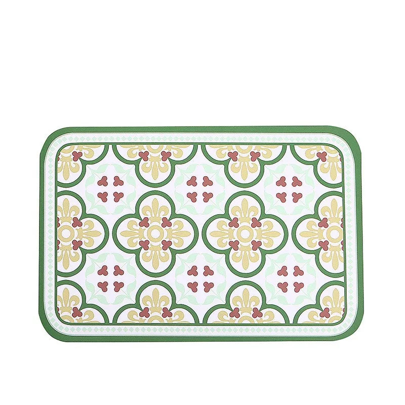 Heat Resistant Placemats – Non Slip Dining Table Mats, Easy Clean, 1 Piece or 4 Piece Set