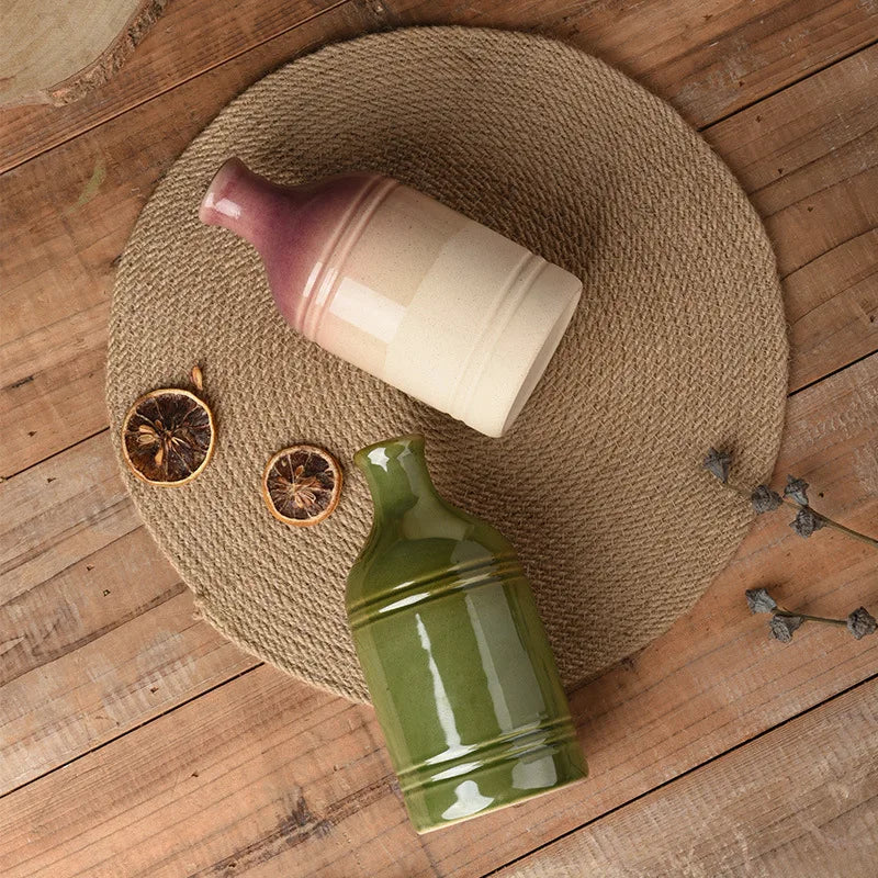 Terrano Ceramic Olive Oil & Vinegar Bottle